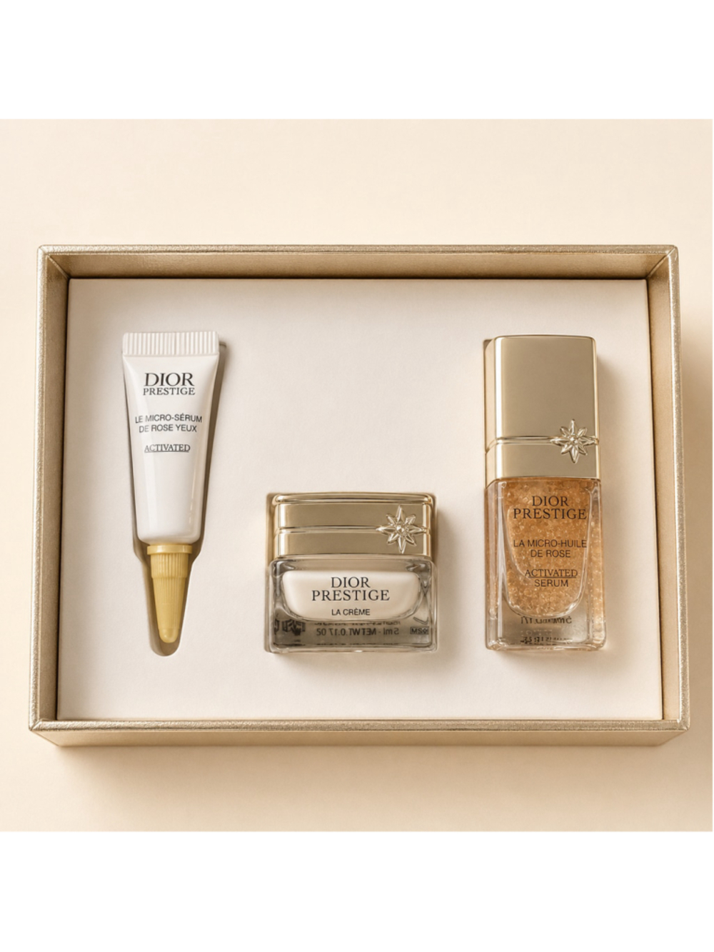 Dior Prestige Luxury Skincare 3 Piece Mini Gift Set New
